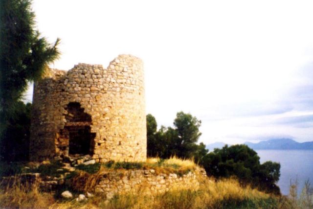 BISTI - Original windmill (milos) before renovation